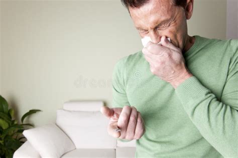 Dust Allergy stock photo. Image of brown, male, illness - 26219650