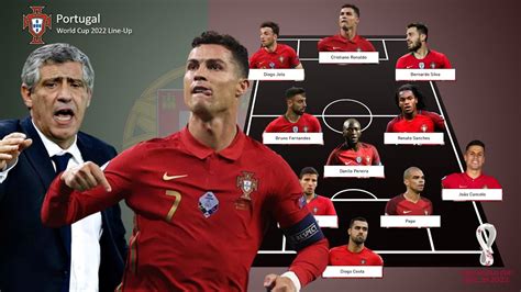 PORTUGAL POTENTIAL LINEUP FOR WORLD CUP 2022 | ft. RONALDO, FERNANDES ...