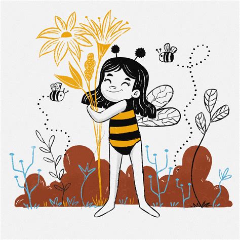 Bee | Illustration on Behance