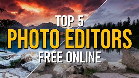 Top 5 Best FREE PHOTO EDITORS Online - YouTube