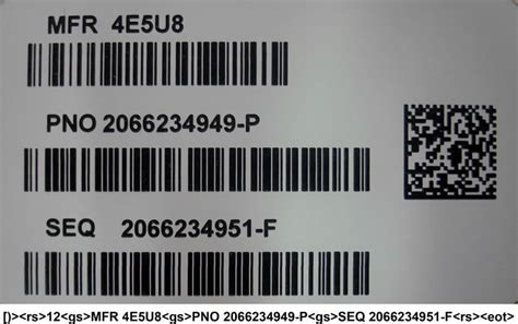 MIL STD 130 Construct 2 IUID Labels | Auburn, WA | Jet City Laser