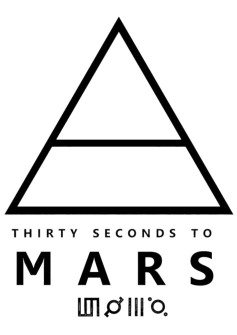 Thirty Seconds to Mars Scripted Logo and Symbols transparent PNG - StickPNG