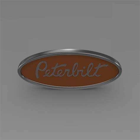 Peterbilt Logo 3D Model .max .obj .3ds .fbx .c4d .lwo .lw .lws - CGTrader.com