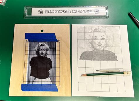 Transparent Drawing Grid Overlay - Etsy