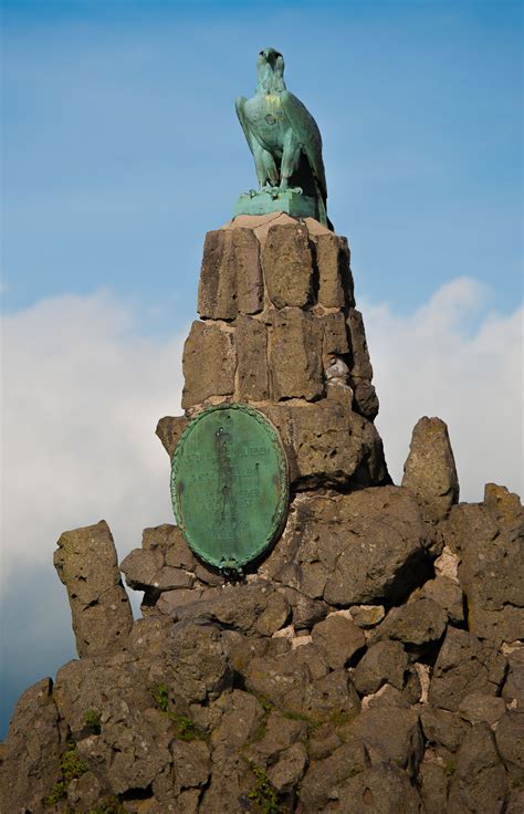 Fliegerdenkmal / Aviator Monument on Wasserkuppe, Rhön mountains DE - taken by GerhardEric.com