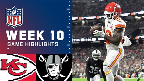 Chiefs vs. Raiders Week 10 Highlights | NFL 2021 - YouTube