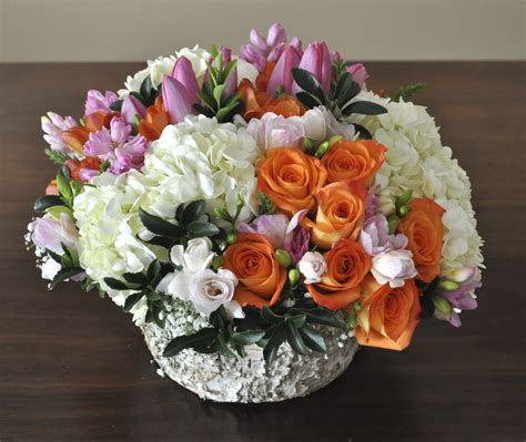 "Cheer her up" flower arrangement in bright colors. | Flower ...