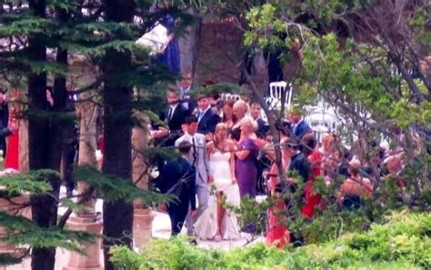 Novak Djokovic and Jelena Ristic wedding ceremony