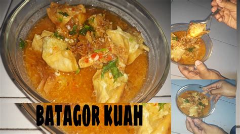 Resep batagor kuah sederhana - YouTube