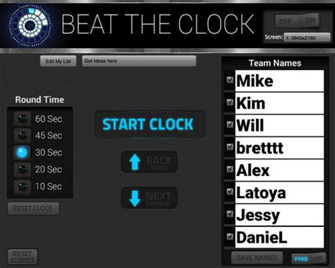 Beat The Clock