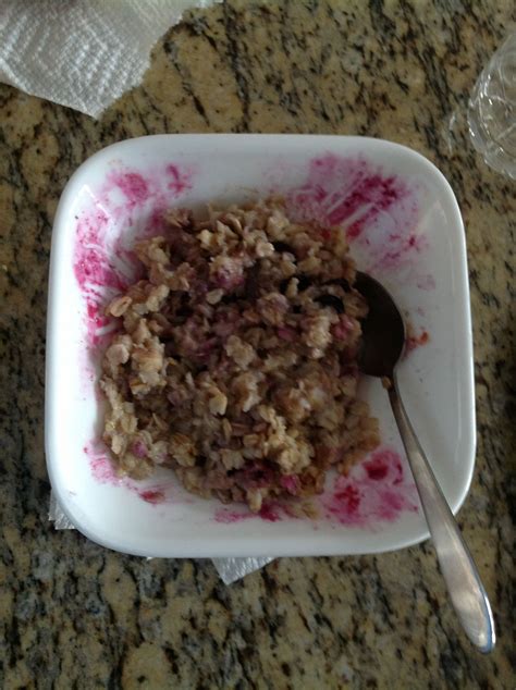 Quakers Old fashioned oat meal with blueberries and a hint on cinnamon and sugar. | Low iodine ...