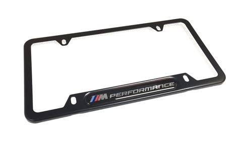 getBMWparts.com | Genuine BMW M Performance License Plate Frame with New Logo!!!