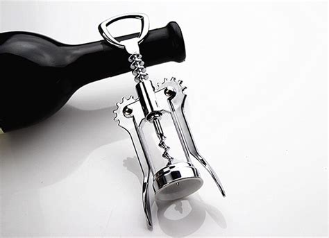 1PC Portable Stainless Steel Metal Wine Corkscrew Multifunctional ...