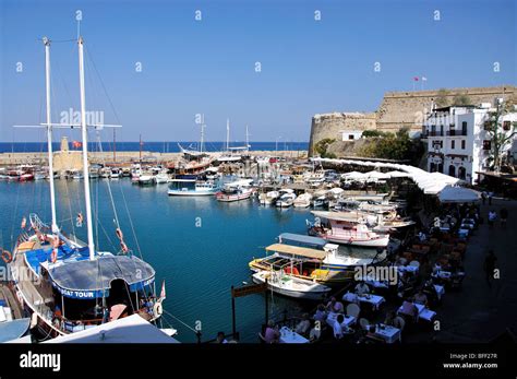 Kyrenia Harbour, Kyrenia, Kyrenia District, Northern Cyprus Stock Photo - Alamy