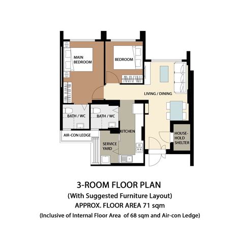 Tengah Bto Floor Plan - floorplans.click