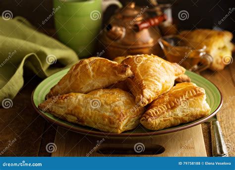 Cheese savory pastries stock photo. Image of golden, meal - 79758188