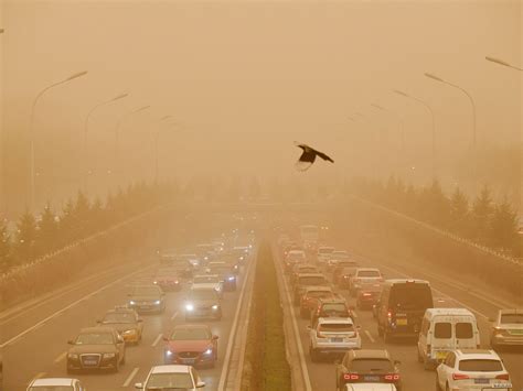 Desert Dust Sweeps Into Beijing, Causing China's Worst Sandstorm In 10 ...