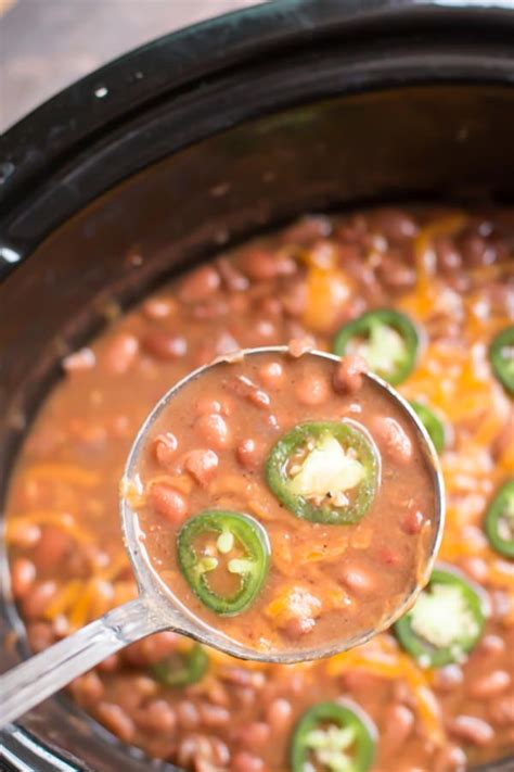 Vegetarian Pinto Beans Recipe Slow Cooker - Vegetarian Foody's