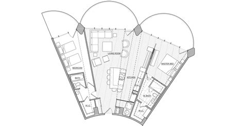 Marina Towers Chicago Floor Plan - floorplans.click