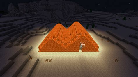 Lava House Minecraft Project