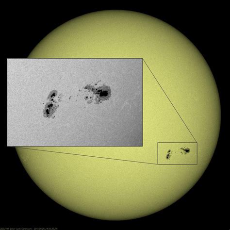 Big Sunspot Group | NASA Jet Propulsion Laboratory (JPL)