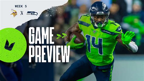 2020 Week 5: Seahawks vs Vikings Preview