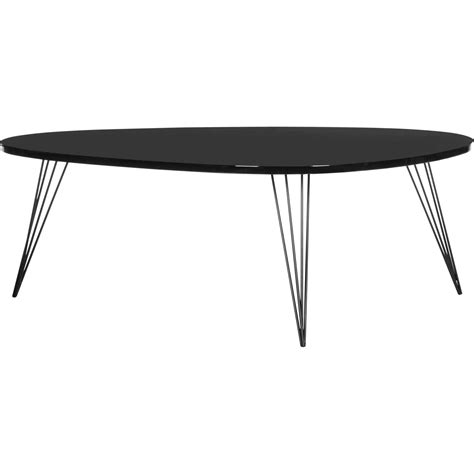 Wyatt Lacquer Coffee Table Black | Mid century coffee table, Black coffee tables, Coffee table wood