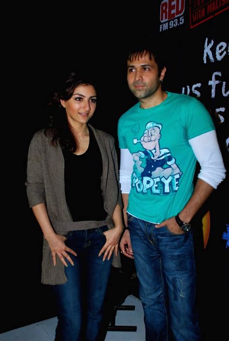 Emraan Hashmi and Soha Ali Khan at Tum Mile promotional event on ...