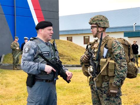 US marines land in Iceland in initial phase of exercise Trident Juncture. | Us marines, Iceland ...