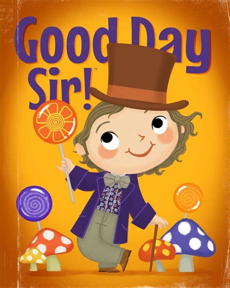 Good Day Sir! - 8x10 PRINT in 2020 | Little golden books, Classic ...