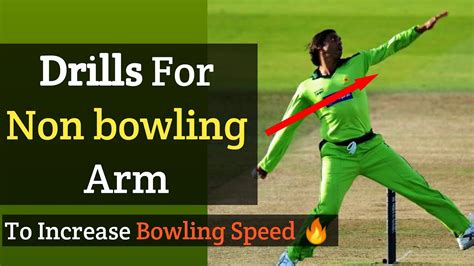 Non bowling arm drills for fast bowlers | cricket Fast bowling drills ...