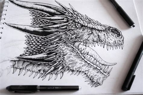 Game of Thrones Dragon Fanart by EG-TheFreak on DeviantArt