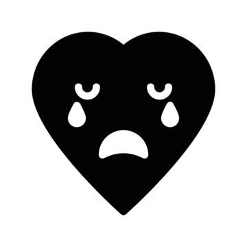 Emoji Emotional Sad Health Vector, Emotional, Sad, Health PNG and Vector with Transparent ...