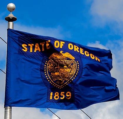 @ Oregon state flag | Oregon state flag, Flag, Flags of the world