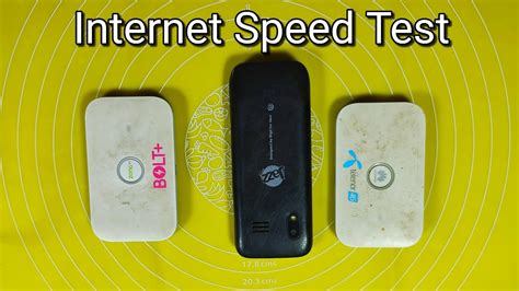 Jazz Digit 4G Vs Zong Bolt Plus Internet Speed Test - YouTube