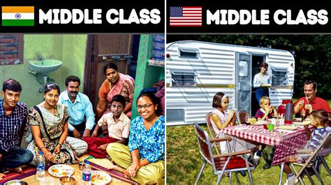 MIDDLE CLASS INDIAN VS. MIDDLE CLASS AMERICAN - किसकी ज़िन्दगी बेहतर है ...