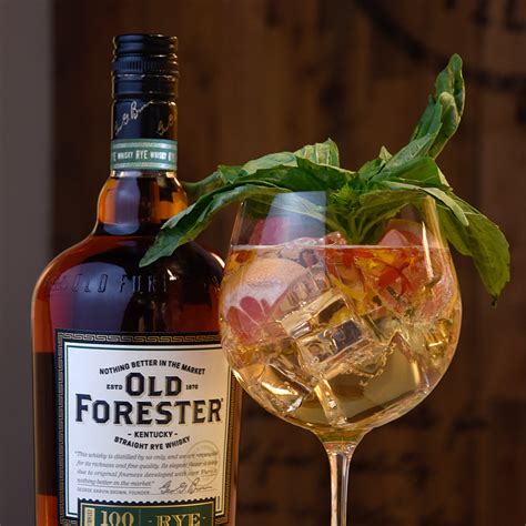 Elderflower Rye & Tonic | Old Forester Cocktail Recipes