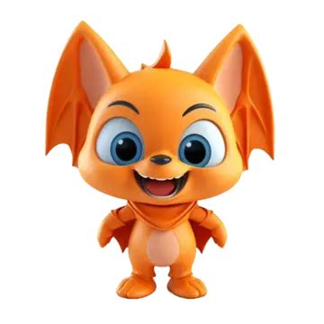 Cuter Red Halloween Bat 3d Character, 3d, Halloween, Character PNG Transparent Image and Clipart ...