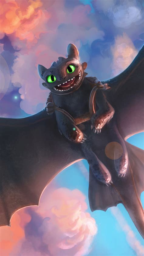 Download wallpaper 720x1280 movie, toothless, night fury, dragon, how to train your dragon ...