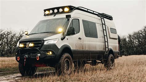 Mercedes Sprinter Camper Is A $500K Overlander With 11-Inch Lift