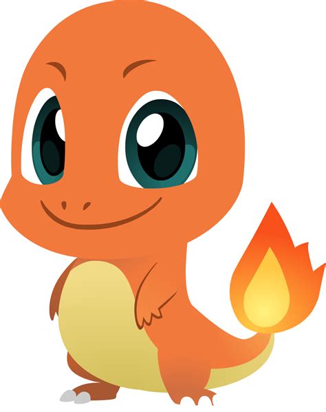 Pokemon Charmander - Pokemon Charmander Drawing | Free download on ClipArtMag / The flame that ...