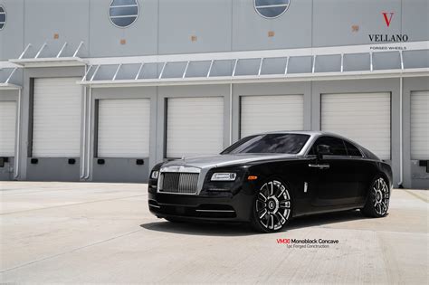 This Is What Imposing Looks Like: Black Rolls Royce Wraith Wearing ...