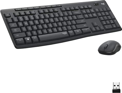 LOGITECH MK295 WIRELESS Mouse amp Keyboard Combo with SilentTouch ...