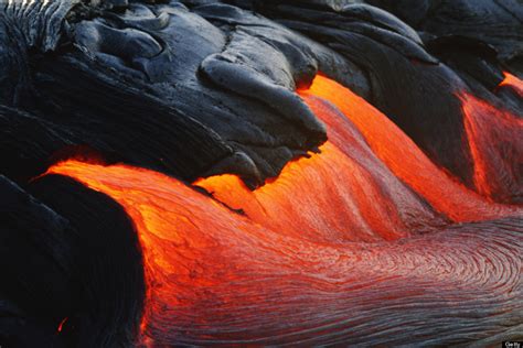 震撼！17张照片尽览火山熔岩景观_旅游_环球网