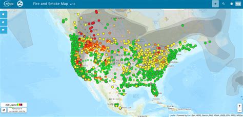 Updated AirNOW Fire and Smoke Map | Southern Fire Exchange