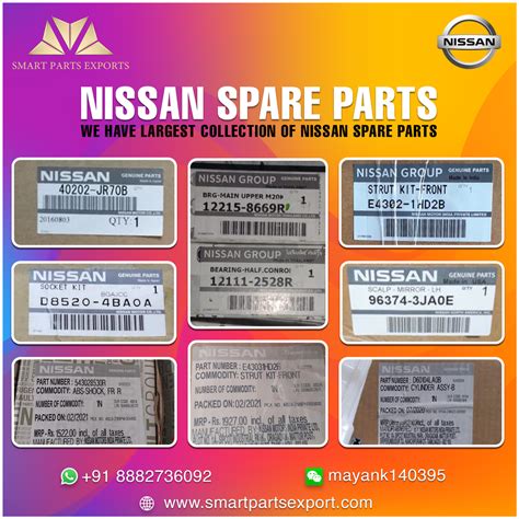 Nissan Genuine Spare Parts, For Automotive at Rs 1200/piece in Delhi | ID: 22419844148