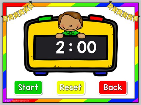 Classroom Timer-15 Minutes - Teacher Gameroom