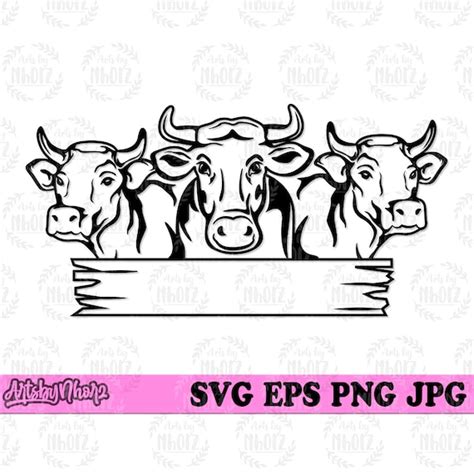 Farm Cow Svg Farm Animal Svg Farm Cow Clipart Farm Cow | Etsy