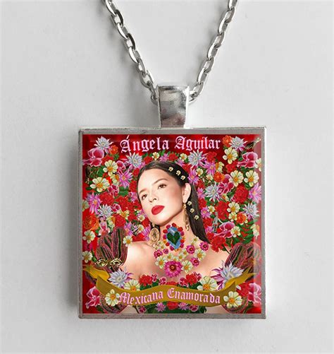 Angela Aguilar - Mexicana Enamorada - Album Cover Art Pendant Necklace