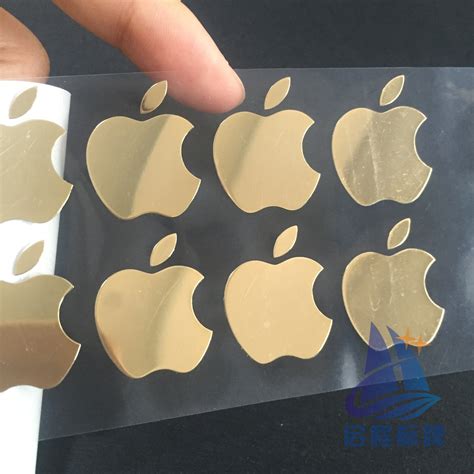 Discover more than 86 iphone logo sticker silver best - ceg.edu.vn